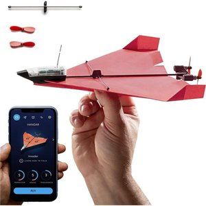 The Next-Generation Smartphone Controlled Paper Airplane Kit, RC Controlled.